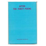 Cover of: After the forty poems