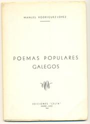 Poemas populares galegos by Manuel Rodríguez López