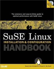 SuSE Linux installation and configuration handbook by Nazeeh Amin El-Dirghami, Nazeeh Amin, Youssef A. Abu Kwaik, Youssef Adnan