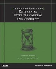 Cover of: The Concise Guide to Enterprise Internetworking and Security