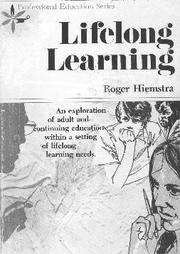 Cover of: Lifelong learning