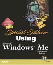 Cover of: Special Edition Using Microsoft Windows Millennium Edition (with CD-ROM) | Ed Bott