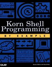 Cover of: Korn Shell Programming by Example