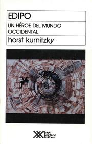 Cover of: Edipo by Horst Kurnitzky