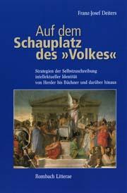 Cover of: Auf dem Schauplatz des "Volkes": Strategien der Selbstzuschreibung intellektueller Identität von Herder bis Büchner und darüber hinaus