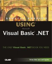 Cover of: Special Edition Using Visual Basic.NET