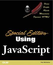 Cover of: Special Edition Using JavaScript