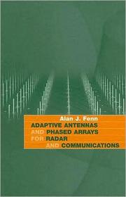 Cover of: Adaptive antennas and phased arrays for radar and communications