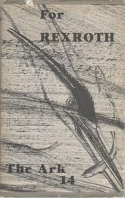 Cover of: For Rexroth by edited by Geoffrey Gardner.