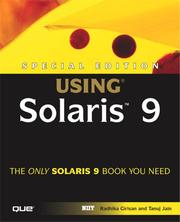 Cover of: Special Edition Using Solaris 9 by NIIT, Tanuj Jain, Radhika Girisan, Ganesh Govindaswamy
