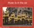 Cover of: Music Is in the Air