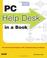 Cover of: PC help desk in a book