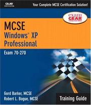 MCSE Training Guide (70-270): Windows XP Professional by Jim Cooper, Gord Barker, Robert L. Bogue