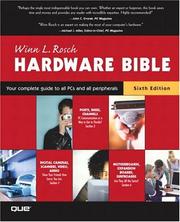 Cover of: The Winn L. Rosch Hardware Bible (6th Edition) by Winn L. Rosch