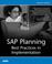 Cover of: SAP Planning
