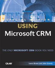 Cover of: Special Edition Using Microsoft CRM