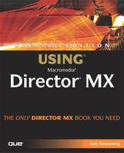 Special Edition Using Macromedia Director MX by Gary Rosenzweig