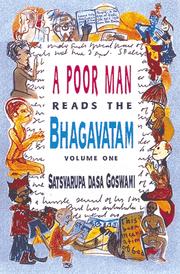 Cover of: A Poor Man Reads the Bhagavatam Volume One