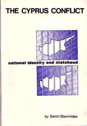 Cover of: The Cyprus conflict: national identity and statehood.