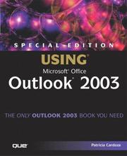 Cover of: Special Edition Using Microsoft Office Outlook 2003