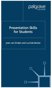 Cover of: Presentation Skills for Students (Palgrave Study Guides)
