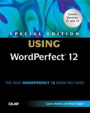 Cover of: Special edition using WordPerfect 12 by Laura Acklen