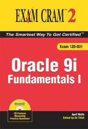Cover of: Oracle 9i Fundamentals I Exam Cram 2