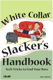 Cover of: White collar slacker