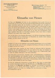 Cover of: Klima-Atlas von Hessen