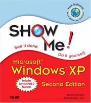 Cover of: Show me Microsoft Windows XP by Steve Johnson