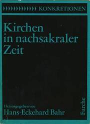Cover of: Kirchen in nachsakraler Zeit.