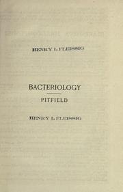 Cover of: A compend on bacteriology by Robert Lucas Pitfield
