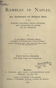 Cover of: Rambles in Naples by S. Russell Forbes, S. Russell Forbes