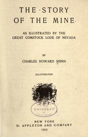 The story of the mine by Charles Howard Shinn