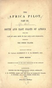 Cover of: Africa pilot.