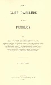 Cover of: cliff dwellers and Pueblos