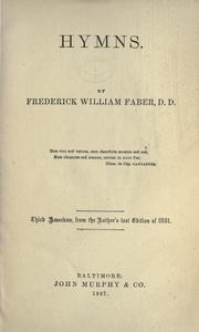 Cover of: Hymns. by Frederick William Faber