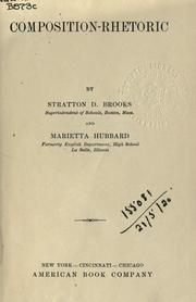 Cover of: Composition-rhetoric.