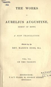 Cover of: Works by Augustine of Hippo