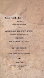 Cover of: A geographical description of the United States by John Melish
