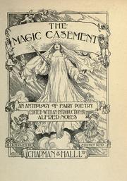 Cover of: Magic casement by Alfred Noyes