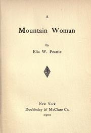 Cover of: A mountain woman
