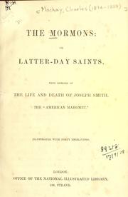 Cover of: The Mormons, or Latter-day Saints. by Charles Mackay