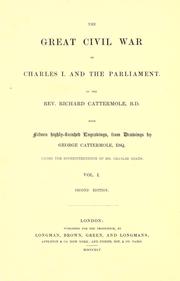 Cover of: The great civil war of Charles I and the parliament ...