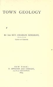 Town geology by Charles Kingsley