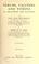 Cover of: Serums, vaccines and toxins in treatment and diagnosis