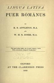 Cover of: Puer romanus