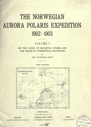 Cover of: The Norwegian aurora polaris expedition, 1902-1903. by 