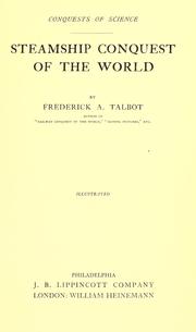 Cover of: Steamship conquest of the world