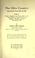 Cover of: The Ohio country between the years 1783 and 1815, including military operations that twice saved to the United States the country west of the Alleghany mountains after the revolutionary war.